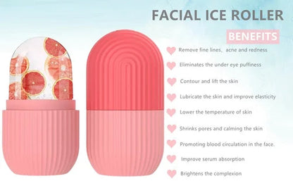 Cold Therapy Ice Roller for Face & Body